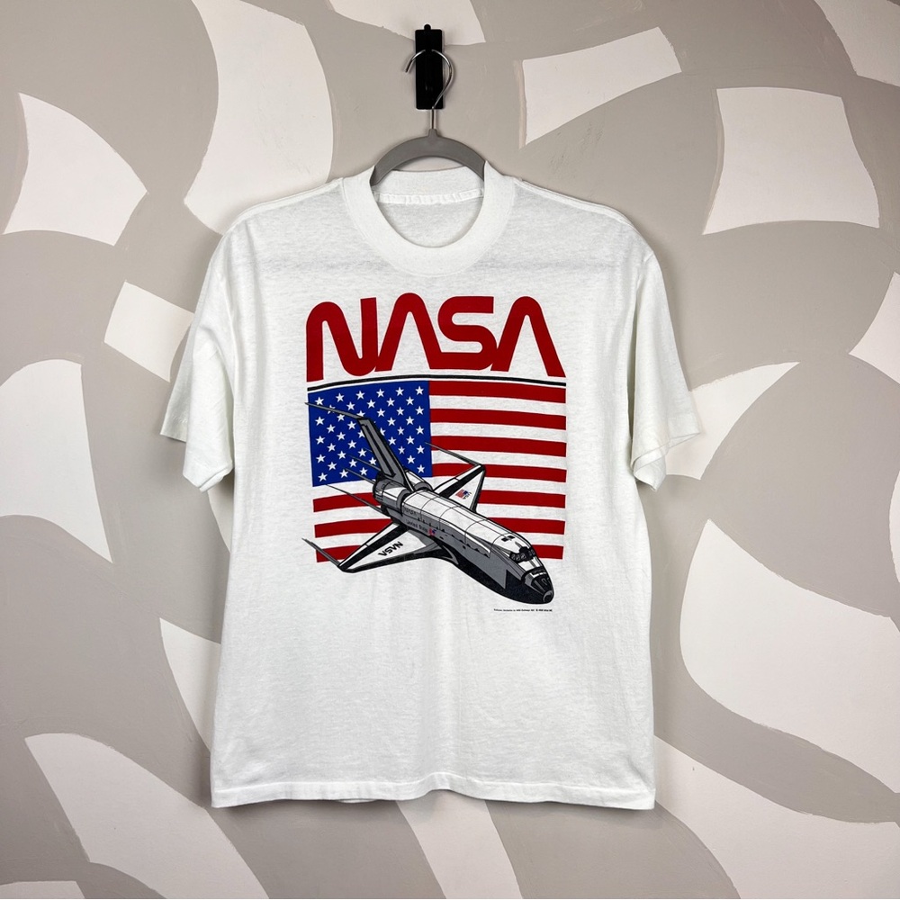Vintage 1988 NASA Space Shuttle T-Shirt | M